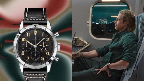 brad pitt's rolex bullet train